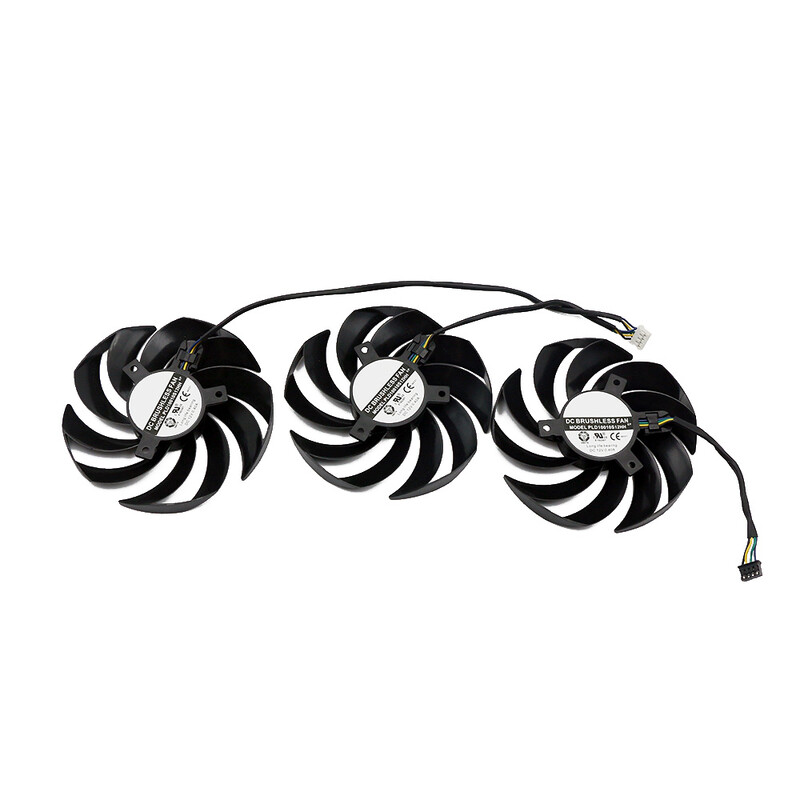 PLD09210S12HH 90MM 4PIN MSI Geforce RTX3080 3080Ti RTX3060 3060 Ti Rtx 3070 3080 3090 Gaming X Trio grafikas karšu ventilatoriem