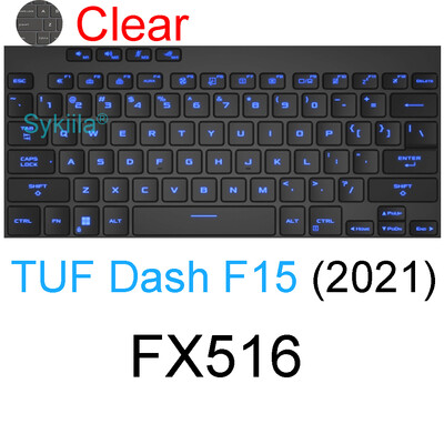 Tastatūras vāciņš ASUS TUF Gaming A15 A16 A17 Dash F15 F16 F17 FA507 FA607 FX507 FX607 FA707 Silikona aizsargplēves apvalks 15 16