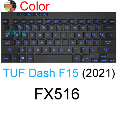 Tastatūras vāciņš ASUS TUF Gaming A15 A16 A17 Dash F15 F16 F17 FA507 FA607 FX507 FX607 FA707 Silikona aizsargplēves apvalks 15 16