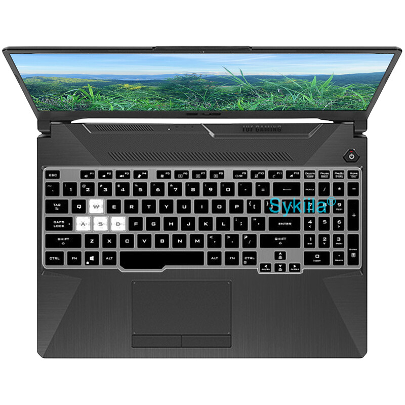 Tastatūras vāciņš ASUS TUF Gaming A15 A16 A17 Dash F15 F16 F17 FA507 FA607 FX507 FX607 FA707 Silikona aizsargplēves apvalks 15 16