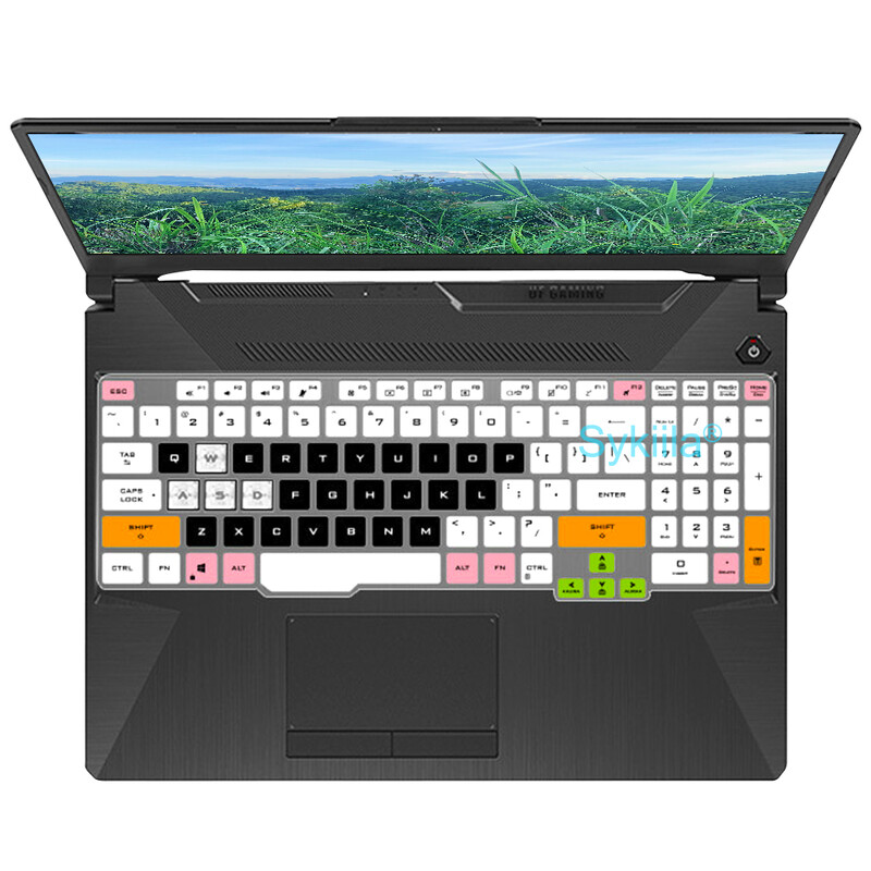 Tastatūras vāciņš ASUS TUF Gaming A15 A16 A17 Dash F15 F16 F17 FA507 FA607 FX507 FX607 FA707 Silikona aizsargplēves apvalks 15 16