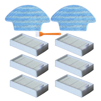 Hepa zamjenski filtri za Ecovacs CEN540/CEN546/CEN54 CEN540-MI Robot usisivač, bočna četka, krpa, dijelovi, dodaci