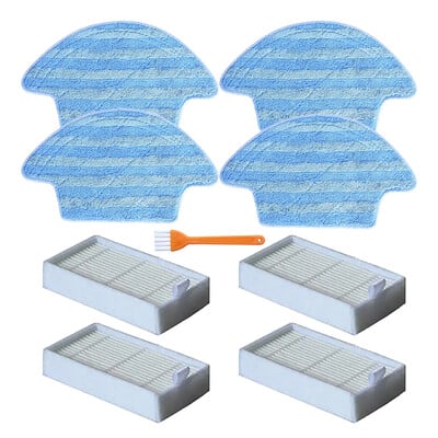 Hepa zamjenski filtri za Ecovacs CEN540/CEN546/CEN54 CEN540-MI Robot usisivač, bočna četka, krpa, dijelovi, dodaci