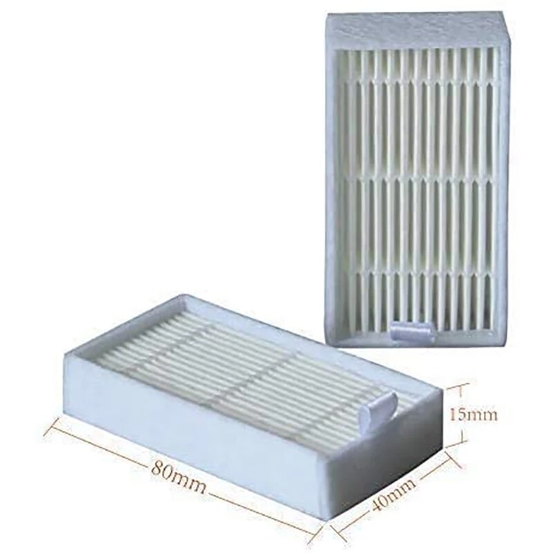 Hepa zamjenski filtri za Ecovacs CEN540/CEN546/CEN54 CEN540-MI Robot usisivač, bočna četka, krpa, dijelovi, dodaci