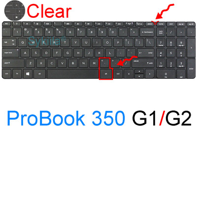 Poklopac tipkovnice za HP ProBook 450 G10 455 G9 650 G8 655 G7 G6 470 G5 G4 G3 350 G2 G1 Protector Skin Case Silikonski dodatak 15.6