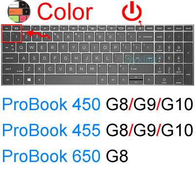 Poklopac tipkovnice za HP ProBook 450 G10 455 G9 650 G8 655 G7 G6 470 G5 G4 G3 350 G2 G1 Protector Skin Case Silikonski dodatak 15.6