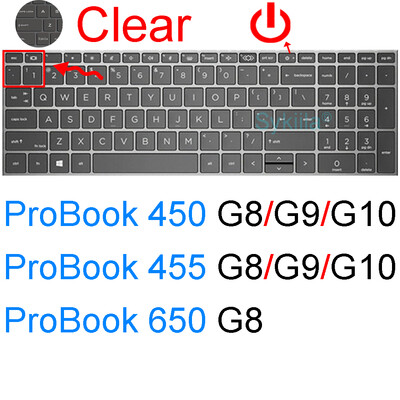 Poklopac tipkovnice za HP ProBook 450 G10 455 G9 650 G8 655 G7 G6 470 G5 G4 G3 350 G2 G1 Protector Skin Case Silikonski dodatak 15.6