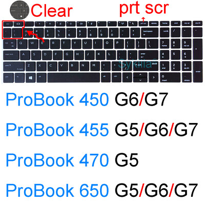 Poklopac tipkovnice za HP ProBook 450 G10 455 G9 650 G8 655 G7 G6 470 G5 G4 G3 350 G2 G1 Protector Skin Case Silikonski dodatak 15.6