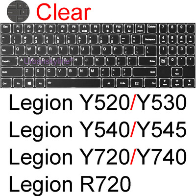 Billentyűzet borító Lenovo Legion 5 7 Pro 9i Slim 7i 5i Gaming 15 16 17 14 Gen 9 8 7 6 5 R720 Y545 szilikonvédő bőrtokhoz