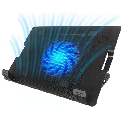 Laptop hűtő talp Univerzális laptop hűtők emelő tartó csúszásgátló állítható konzol állvány hűtő pad játék alap támogatás