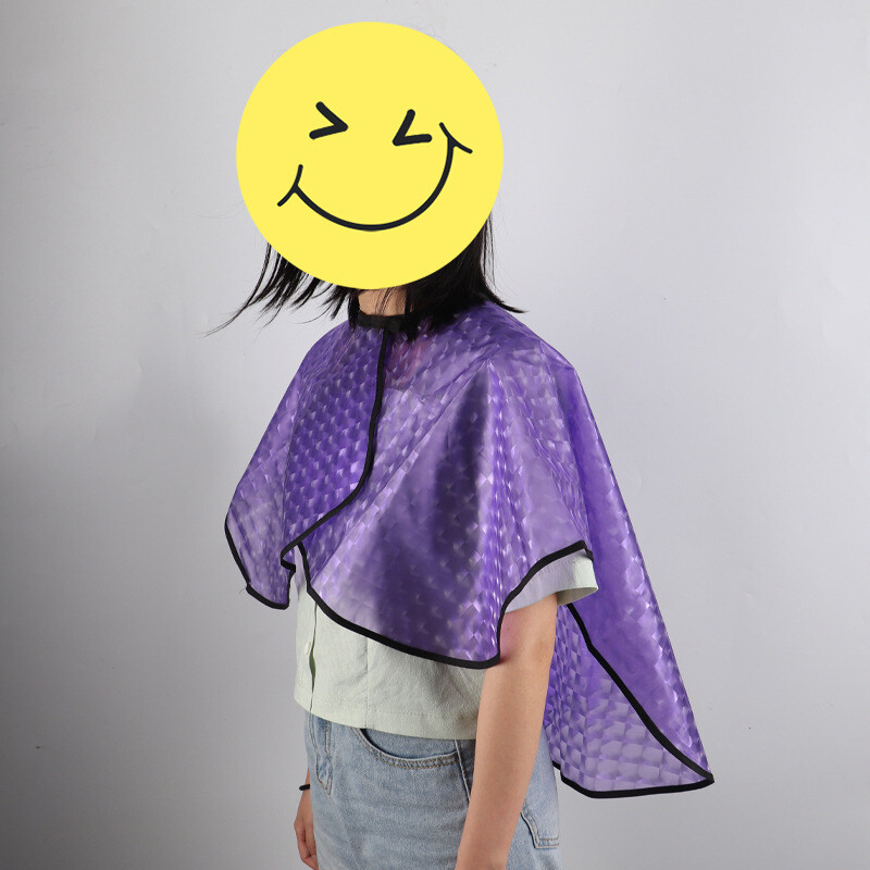 Ovratnik za šišanje Vodootporni ogrtač za bojanje Šal za bojanje kose Posebno obojena krpa za podmazivanje Brijačnica Frizerski salon Šal za šišanje