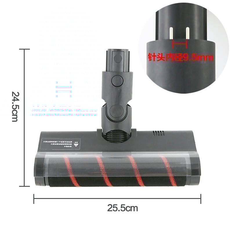 Dreame V12S V16S V11 V12 T10 T20 T30 T20pro T30NEO kézi vezeték nélküli porszívó elektromos puha bársonyos padlókefefej fekete