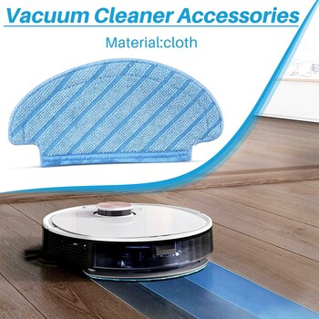 10Pcs Mop Cleaning Pads For Ecovacs Deebot Ozmo 920 950 N8/T5/N5/N5S Series Vacuum Cleaner Parts Washable