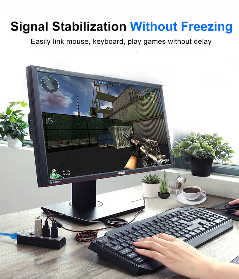 Hub USB 3 0 5 Gbps Port USB de mare viteză HUB Splitter USB Adaptor de alimentare 4/7 Usb Multi Port Multiple Expander Switch pentru PC Laptop