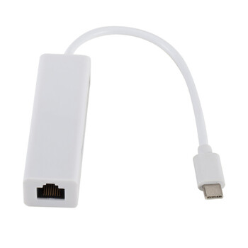 USB Ethernet με 3 θύρες USB HUB 2.0 RJ45 Lan κάρτα δικτύου Προσαρμογέας USB σε Ethernet για Mac IOS Android PC USB 2.0 HUB