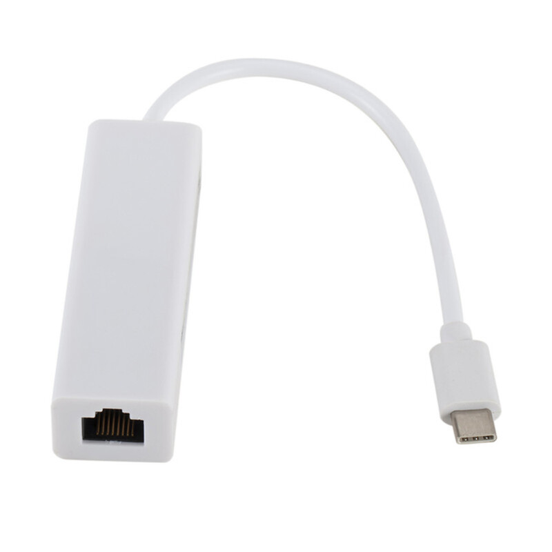 USB Ethernet s 3-portovým USB HUB 2.0 RJ45 LAN sieťovou kartou USB na Ethernet adaptér pre Mac IOS Android PC USB 2.0 HUB