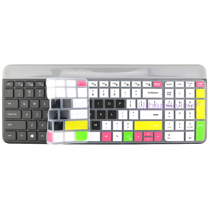 Capac pentru tastatură K580 pentru Logitech K580 k585 K470 MK470 pentru Logi Set Protector din silicon transparent Carcasa de piele Accesorii pentru film