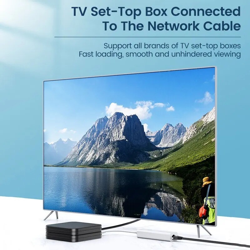 USB Type C – RJ45 Lan hálózati kártya Ethernet kártya Hub Splitter Adapter 10GBit/s MacBook Xiaomi Samsung Windows Huawei PC-hez