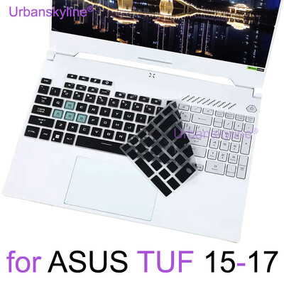 Billentyűzetborító ASUS TUF Dash F15 F16 F17 FX507 FX607 Gaming A15 A16 A17 FA507 FA607 szilikonvédő bőrtokhoz 2024 2023