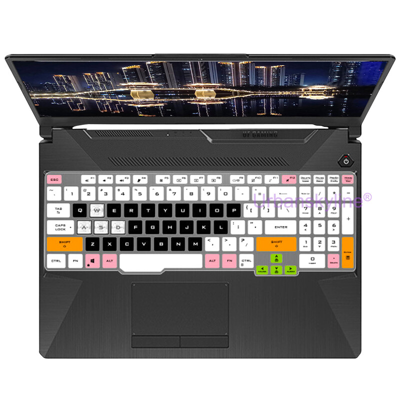 Poklopac tipkovnice za ASUS TUF Dash F15 F16 F17 FX507 FX607 Gaming A15 A16 A17 FA507 FA607 Silikonska zaštitna maska za kožu 2024 2023