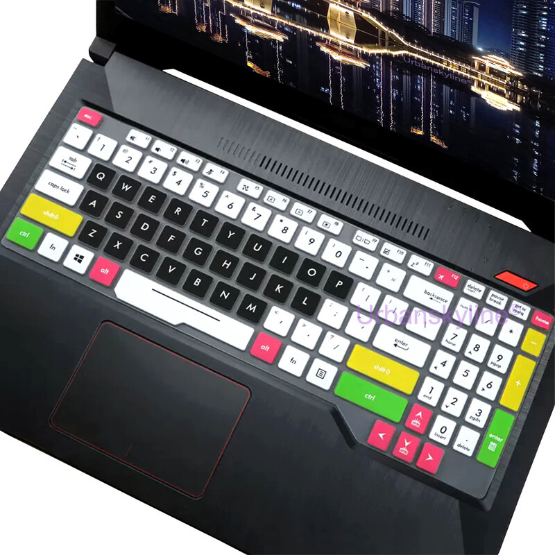 Poklopac tipkovnice za ASUS TUF Dash F15 F16 F17 FX507 FX607 Gaming A15 A16 A17 FA507 FA607 Silikonska zaštitna maska za kožu 2024 2023