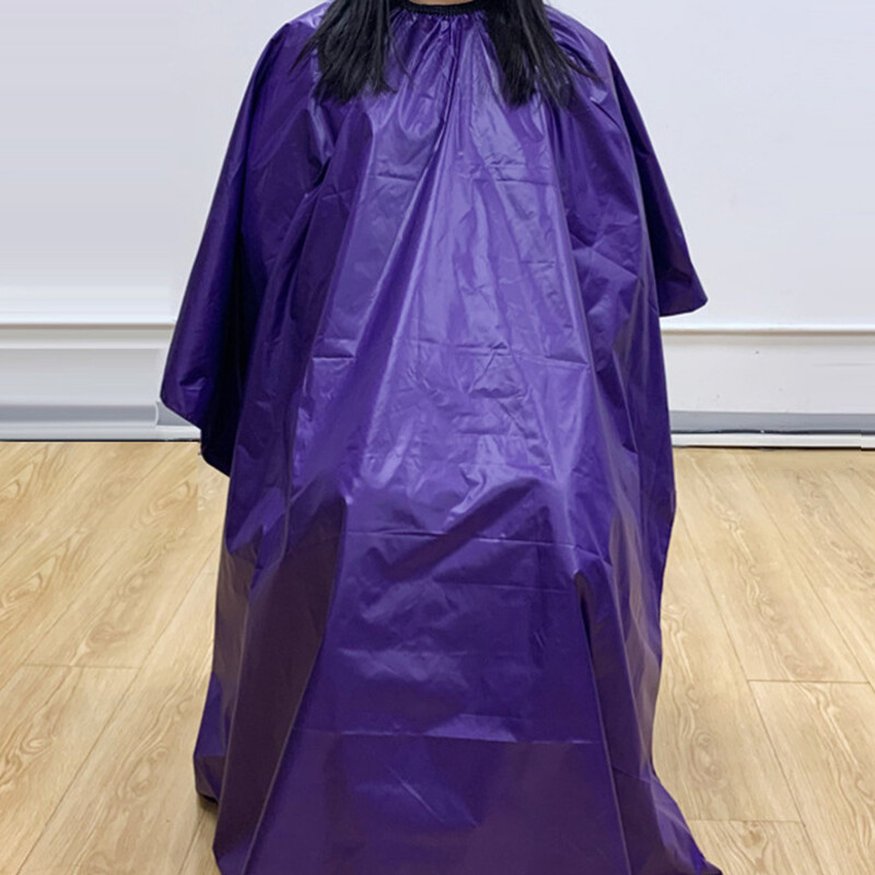 1gab. Frizētavas apmetnis Profesionāls matu veidošanas priekšauts Salons Frizieris Cape Frizētava Matu griešanas priekšauts (violeta)