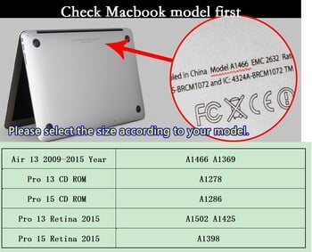 Ισπανικό πληκτρολόγιο ΕΕ ΗΠΑ για Macbook Air Pro Retina 13 15 Ισπανικό κάλυμμα πληκτρολογίου Silicon A1466 A1278 A1286 A1398 Κάλυμμα πληκτρολογίου