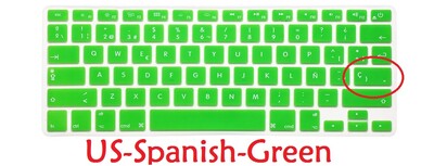 Silikónový kryt klávesnice pre Macbook Air Pro Retina 13 15, španielska klávesnica, EU/US, A1466, A1278, A1286, A1398