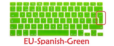 Silikónový kryt klávesnice pre Macbook Air Pro Retina 13 15, španielska klávesnica, EU/US, A1466, A1278, A1286, A1398