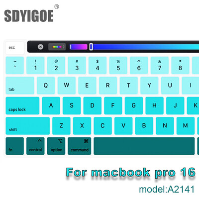 стикер за лаптоп за macbook pro13 2020 A2289 A2251 Капак на клавиатурата Защитно фолио за лаптоп pro16 A2141 силиконов калъф за клавиатура САЩ/ЕС