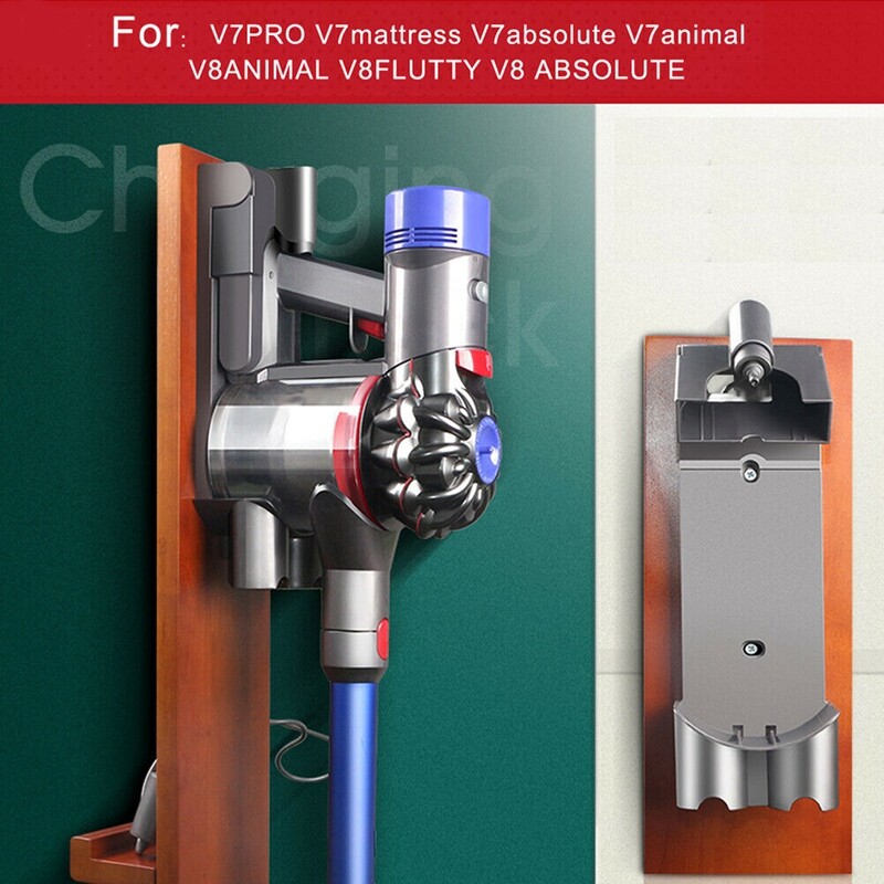 Priključna stanica za usisivač kompatibilna za Dyson V7 V8 Dodaci za zidnu montažu Nosač za punjač bez kabela