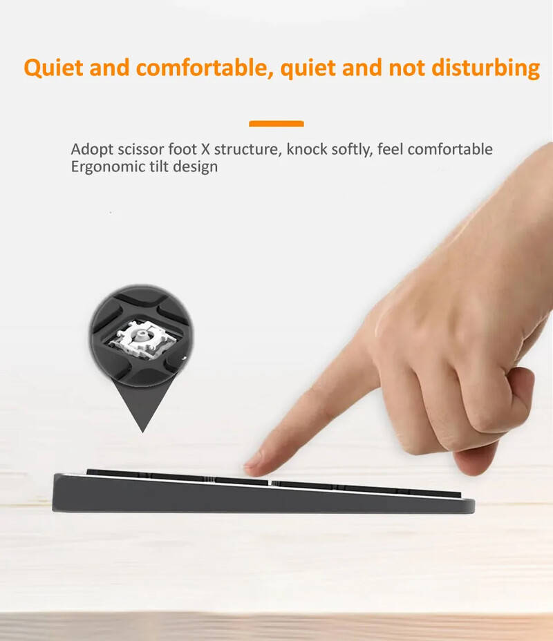 K35 numerikus billentyűzet 2.4G Bluetooth vezeték nélküli számbillentyűzet USB C újratölthető numerikus billentyűzet IOS Android Window digitális billentyűzethez