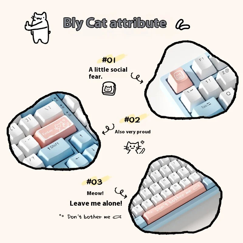 SUMREDA G38 mechanikus billentyűzet RGB Gaming TYPE-C vezetékes billentyűzet Érintésmentes billentyűzet Testreszabása irodai játékosoknak ajándék kiegészítők