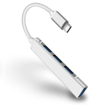 4 θύρες USB Hub 3.0 Extender Type C σε USB 3.0 Splitter για Αξεσουάρ φορητών υπολογιστών OTG Multi Docking Station για Macbook Air Pro