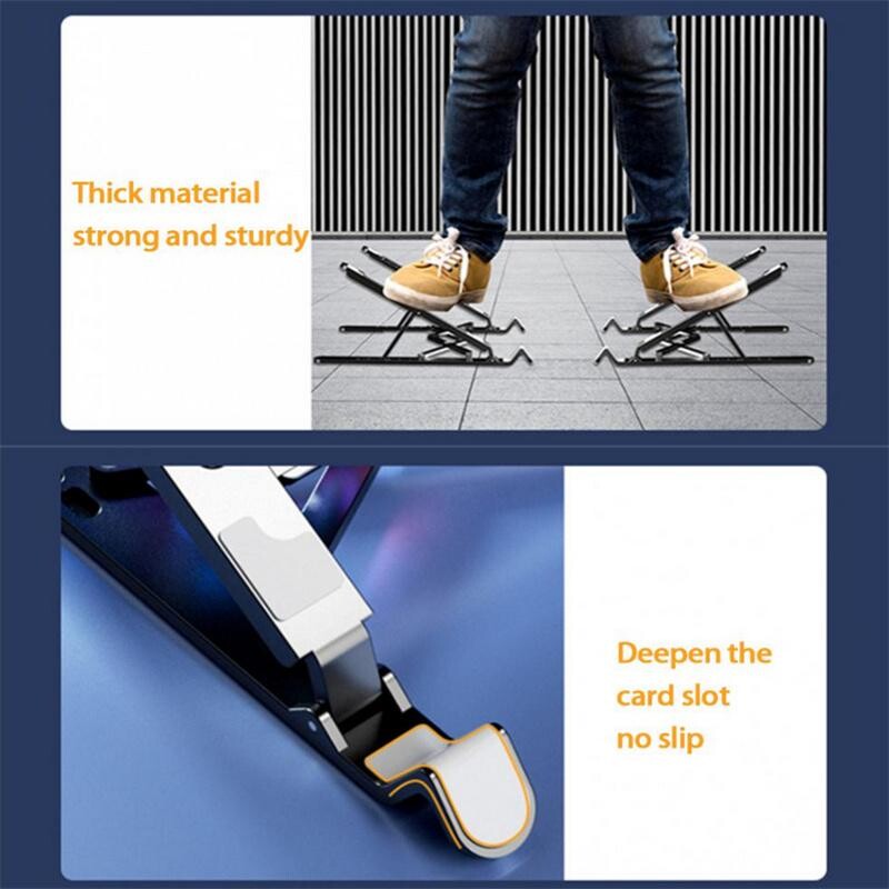 Stojan na notebook na stôl, dvojitý chladiaci ventilátor, chladiaca podložka na notebook, skladací podporný stojan, počítačové komponenty, skladací držiak na notebook