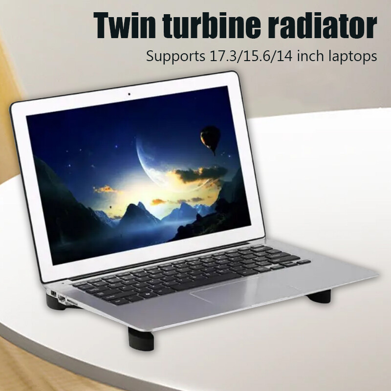 Suport ventilator USB pentru laptop Ventilator pliabil pentru laptop Pad de răcire pentru notebook cu 2 ventilatoare Radiator Cooler Master Accesorii pentru computer