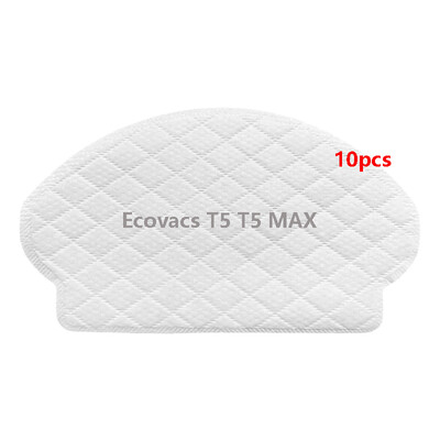 Vienkartinių šluosčių skudurų priedai, skirti Ecovacs Deebot Ozmo 920 950 DX55 DV35 DJ65 T5 T5 MAX T5 HERO dulkių siurblio šluostės dalys