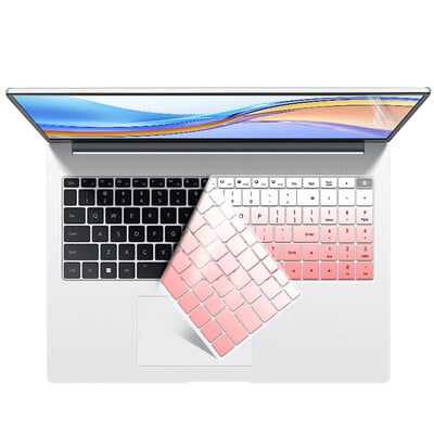 Szilikon laptop billentyűzet bőrborító a Honor MagicBook X16 Plus 2024 / MagicBook Pro 16 2024 2023 / MagicBook X 16 2022 16 hüvelykes számára