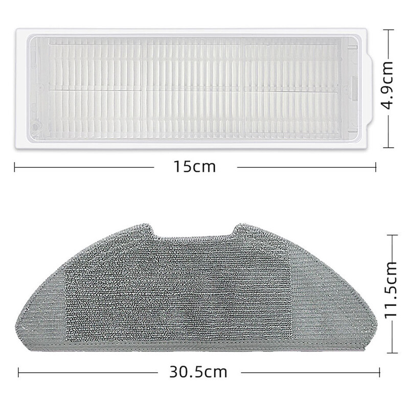 Pre Xiaomi Mi Robot Vacuum-Mop 2 Pro/Lite MJST1SHW MJSTL Hepa filter Mop Handrička Hlavná bočná kefa Mijia Príslušenstvo k vysávačom
