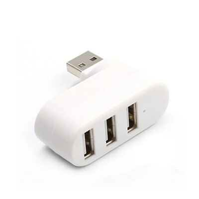 PzzPss 3 Port Multi 2.0 USB HUB Mini USB Hub Προσαρμογέας Splitter Περιστροφής υψηλής ταχύτητας για φορητό υπολογιστή για φορητό υπολογιστή Αξεσουάρ υπολογιστή