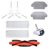 Poklopac glavne bočne četke Hepa Filter Mop Cloth za Xiaomi Mijia 3C 3c B106CN Robot Vacuum Robotic Cleaner Dodatna oprema Kompleti dijelova