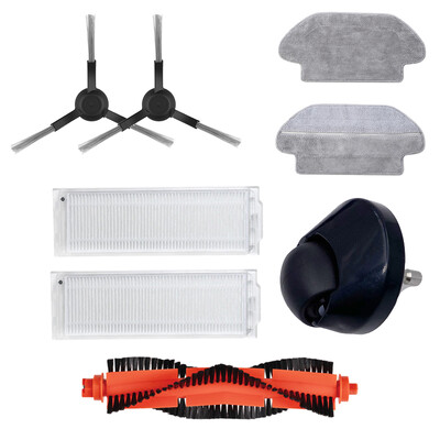 Poklopac glavne bočne četke Hepa Filter Mop Cloth za Xiaomi Mijia 3C 3c B106CN Robot Vacuum Robotic Cleaner Dodatna oprema Kompleti dijelova