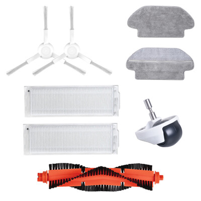 Poklopac glavne bočne četke Hepa Filter Mop Cloth za Xiaomi Mijia 3C 3c B106CN Robot Vacuum Robotic Cleaner Dodatna oprema Kompleti dijelova