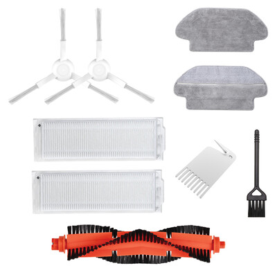 Poklopac glavne bočne četke Hepa Filter Mop Cloth za Xiaomi Mijia 3C 3c B106CN Robot Vacuum Robotic Cleaner Dodatna oprema Kompleti dijelova