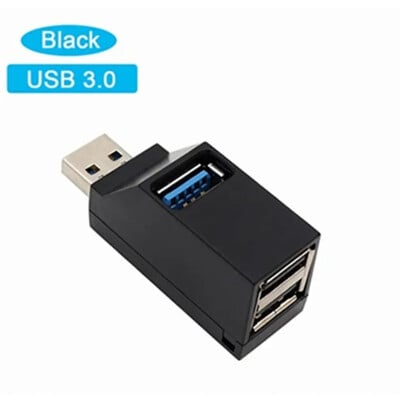 PzzPss High Speed 3 porturi USB 3.0 HUB Extender Splitter Rotire USB Hub 2.0 Adaptor pentru computer PC Laptop Mac Mini Accesorii