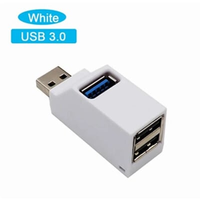 PzzPss High Speed 3 porturi USB 3.0 HUB Extender Splitter Rotire USB Hub 2.0 Adaptor pentru computer PC Laptop Mac Mini Accesorii