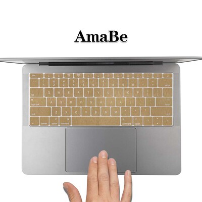 Ūdensizturīgs ASV izkārtojuma tastatūras vāciņš Apple Macbook 12" (A1534) / 2016 PRO 13" A1708 (bez skārienjoslas) Macbook tastatūras vāciņš