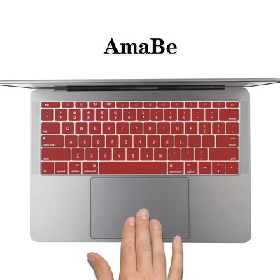 Ūdensizturīgs ASV izkārtojuma tastatūras vāciņš Apple Macbook 12" (A1534) / 2016 PRO 13" A1708 (bez skārienjoslas) Macbook tastatūras vāciņš