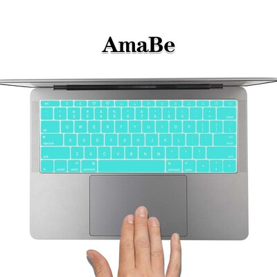 Ūdensizturīgs ASV izkārtojuma tastatūras vāciņš Apple Macbook 12" (A1534) / 2016 PRO 13" A1708 (bez skārienjoslas) Macbook tastatūras vāciņš