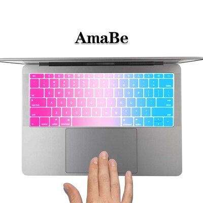 Ūdensizturīgs ASV izkārtojuma tastatūras vāciņš Apple Macbook 12" (A1534) / 2016 PRO 13" A1708 (bez skārienjoslas) Macbook tastatūras vāciņš